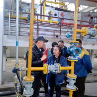 哈薩克斯坦200噸大豆浸出工程項目，現場項目經理給工廠員工進行培訓3（in Kazakstan 200 tons soybean leach project, the project manager was training staffs-photo 3）